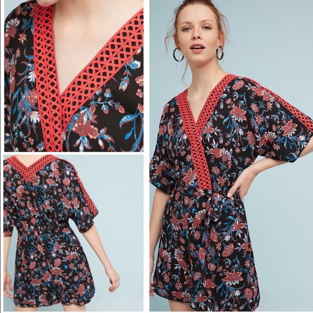 Anthropologie romper is size S